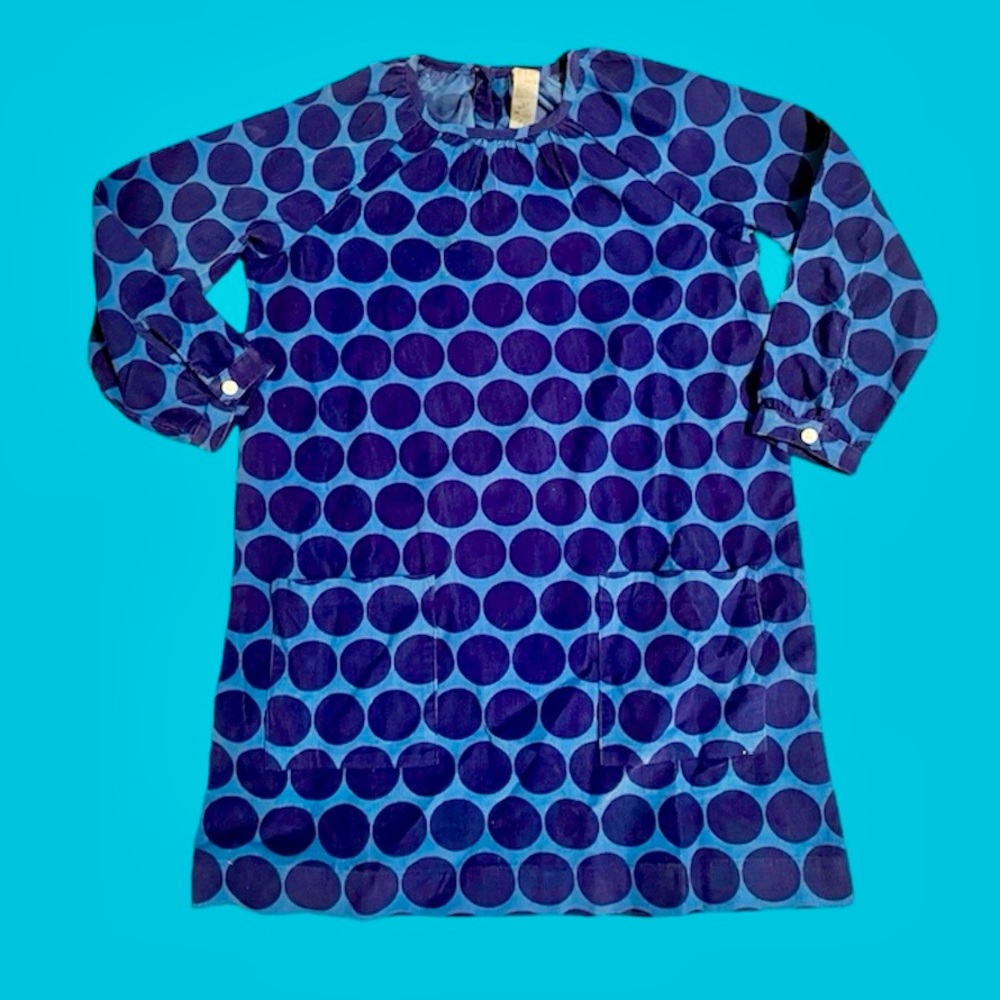 NWOT Primary Cutout Dot Dress